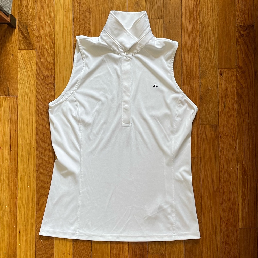 J. Lindeberg collared sports tank - size L
